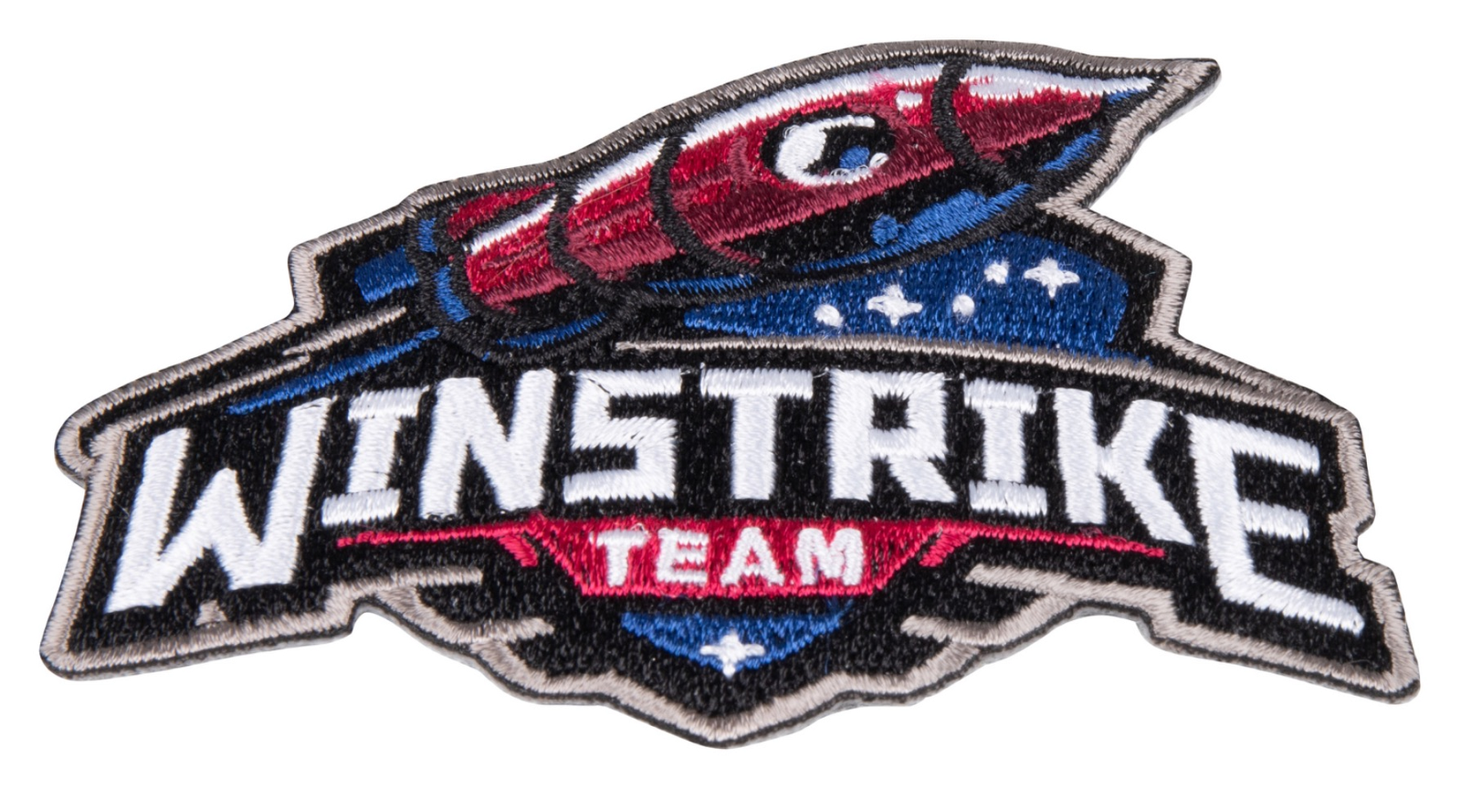 Geborduurd embleem van Winstrike Team